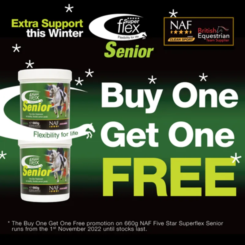 Buy One Get One Free NAF Superflex Senior - 660g
